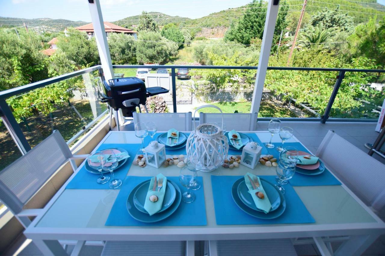 V Luxury Suites Toroni 3 Exterior foto